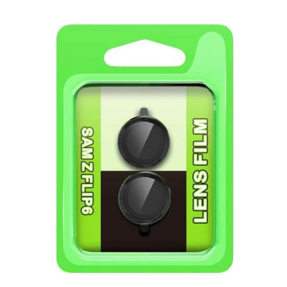 Mey İthalat®  Samsung Galaxy Z Flip 6 Raze Metal Kamera Lens - Siyah