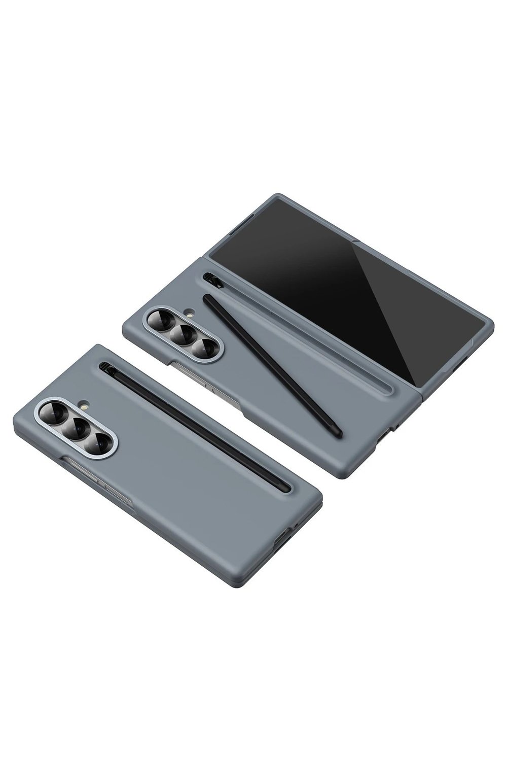 Mey İthalat®  Samsung Galaxy Z Fold 6 Hole Fold Kapak - Titan Gri