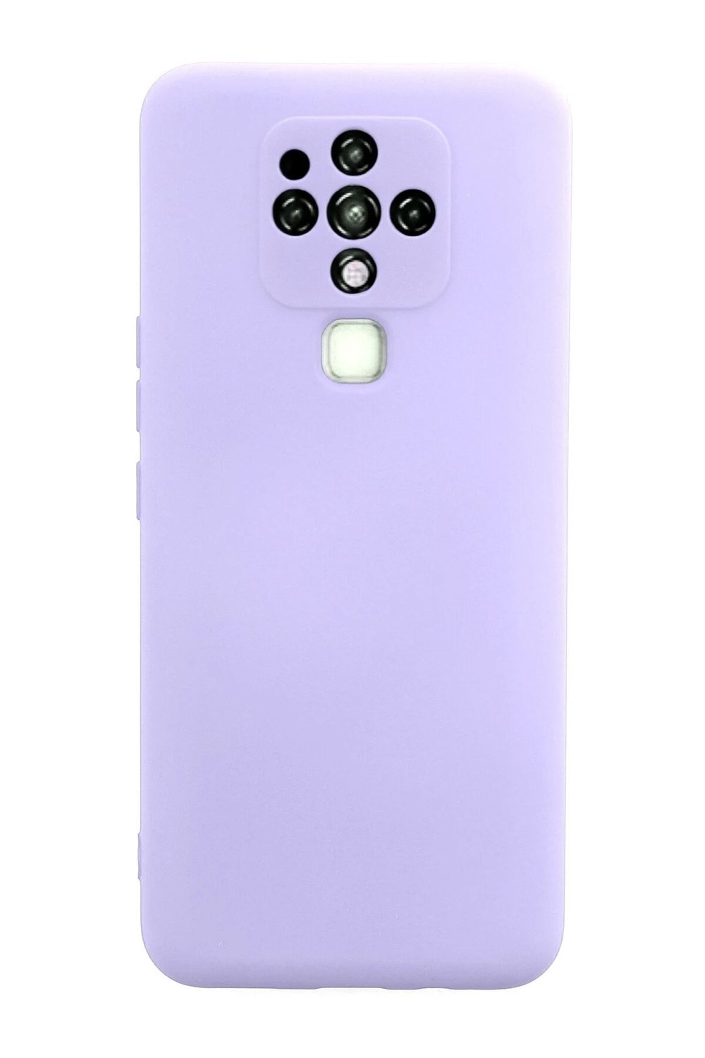 Mey İthalat®  Tecno Camon 16 Kılıf Nano içi Kadife Silikon - Lila
