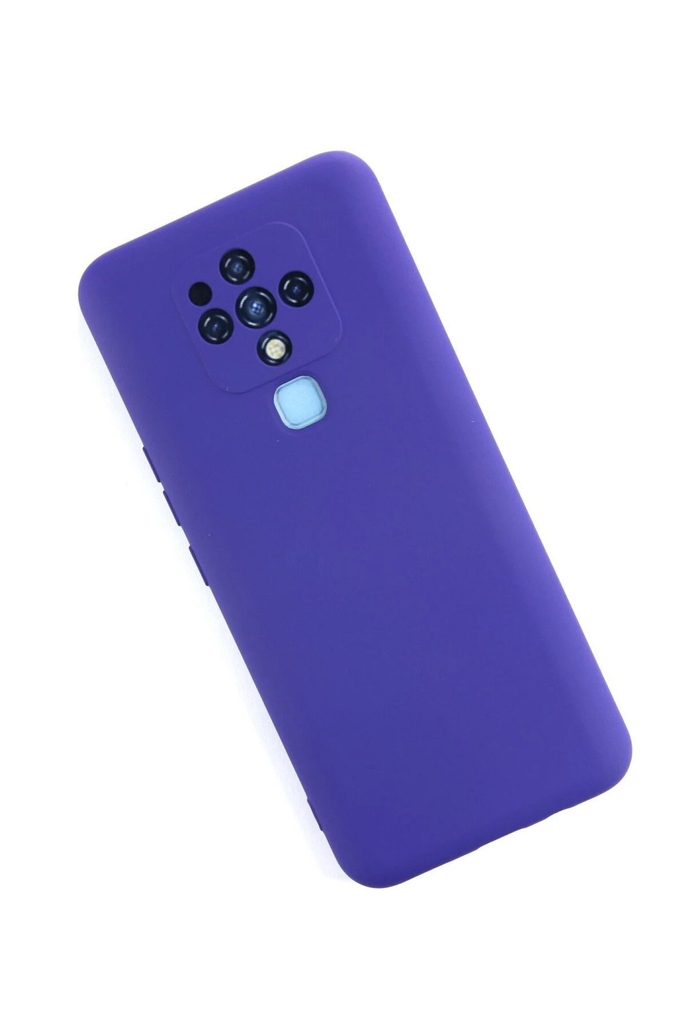 Mey İthalat®  Tecno Camon 16 Kılıf Nano içi Kadife Silikon - Mor