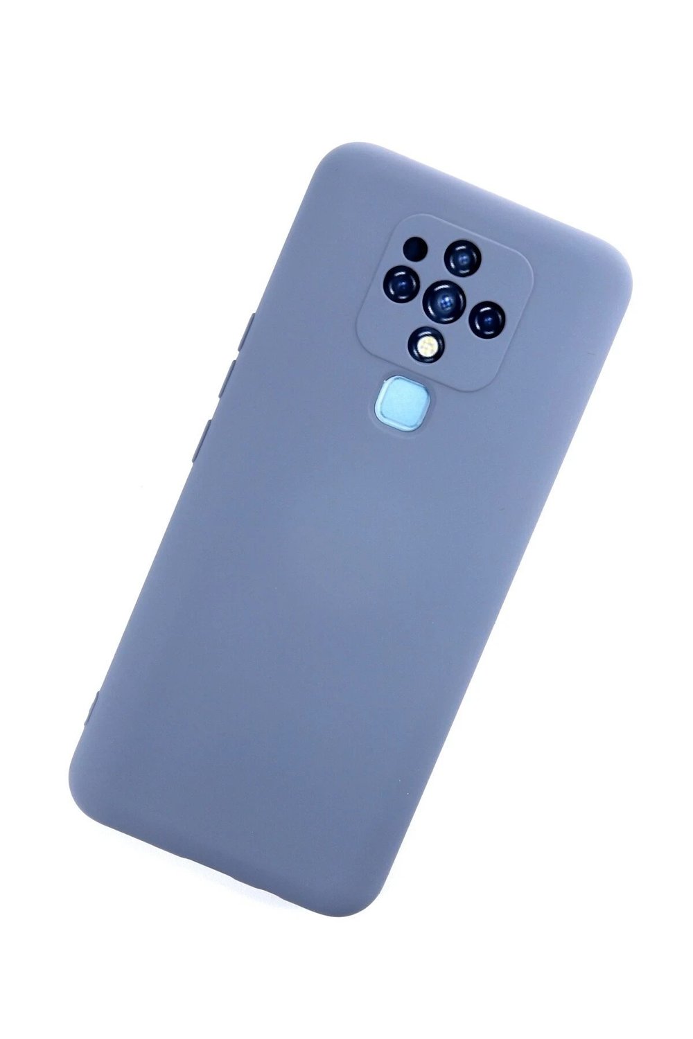 Mey İthalat®  Tecno Camon 16 Kılıf Nano içi Kadife Silikon - Gri