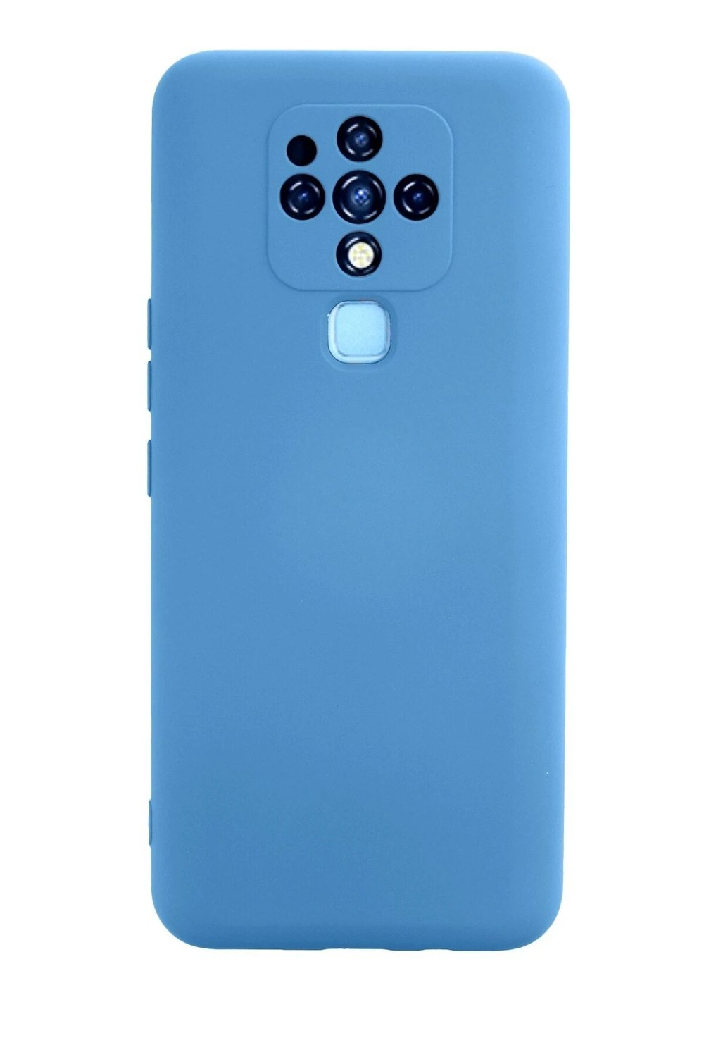 Mey İthalat®  Tecno Camon 16 Kılıf Nano içi Kadife Silikon - Mavi