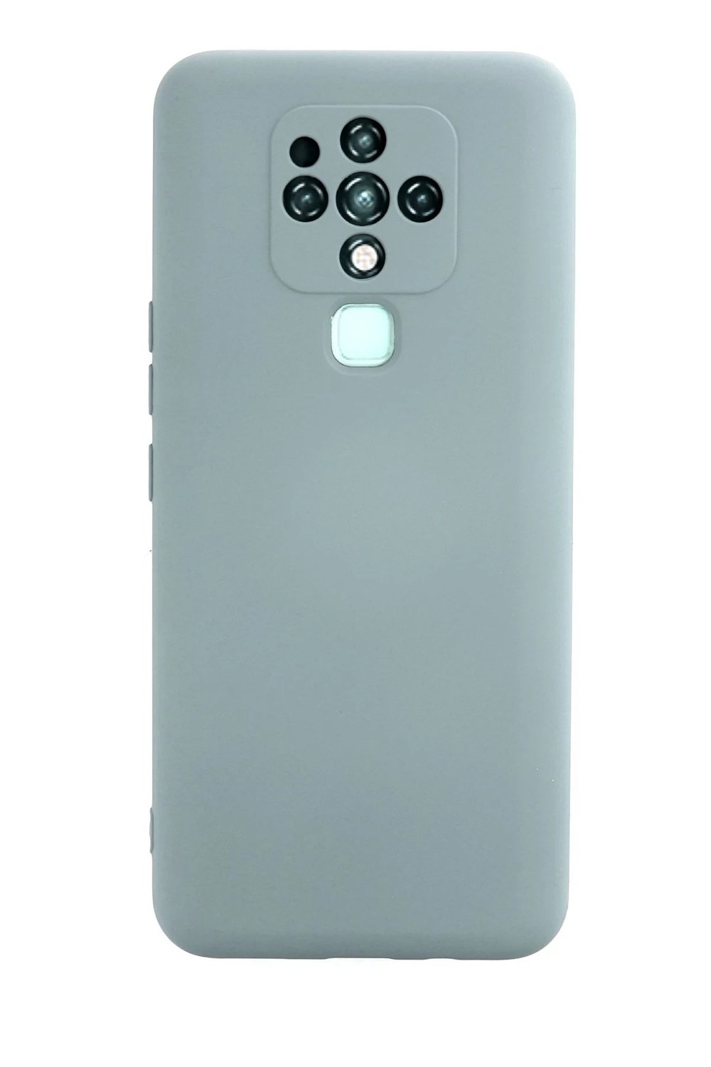 Mey İthalat®  Tecno Camon 16 Kılıf Nano içi Kadife Silikon - Buz Mavisi