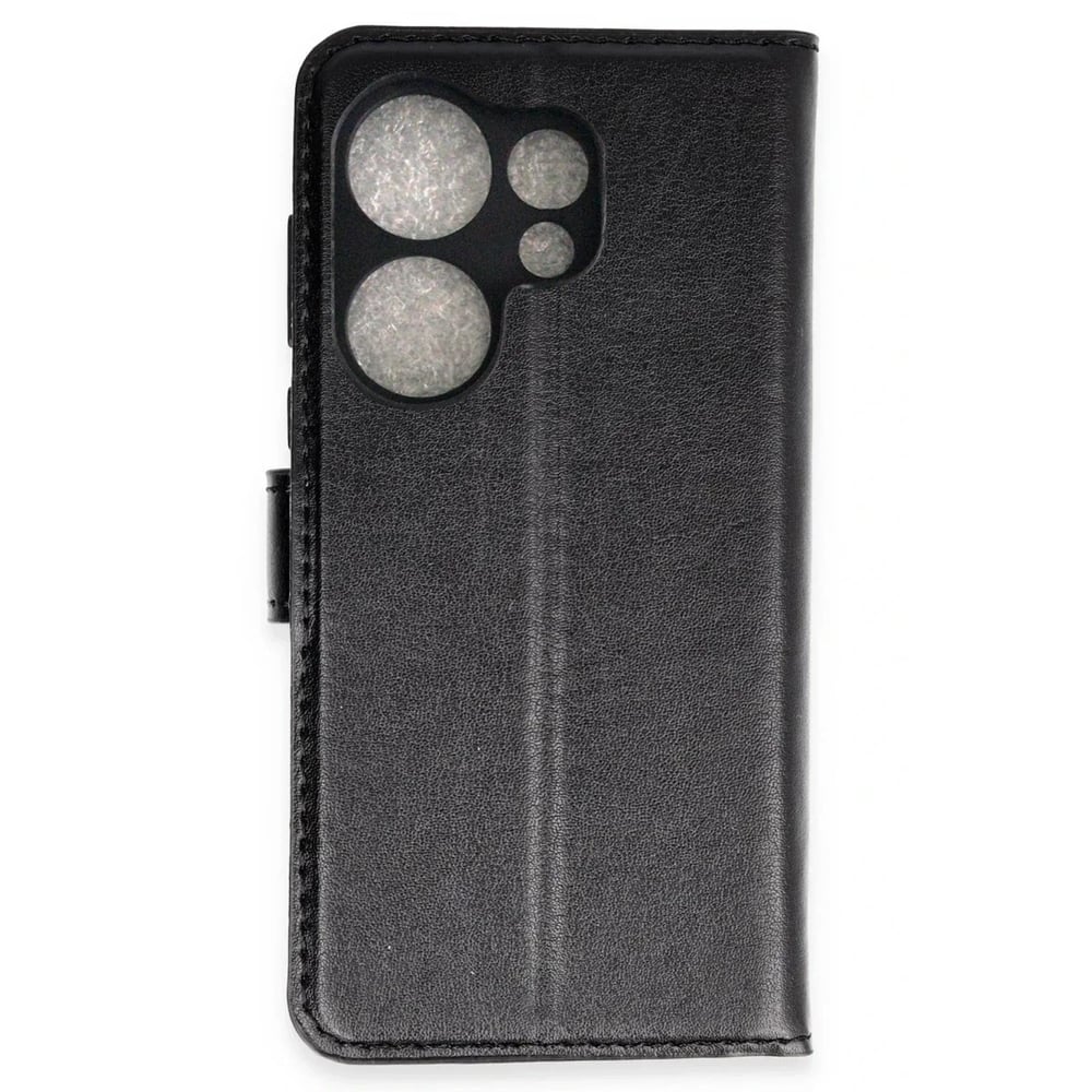 Mey İthalat®  Tecno Camon 20 Prime Trend S Plus Kapaklı Kılıf - Siyah