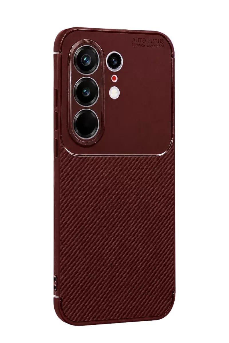 Mey İthalat®  Tecno Camon 50 Pro 5G Auto Focus Karbon Kapak - Bordo