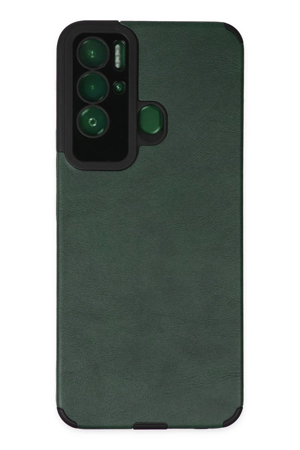 Mey İthalat®  Tecno Pova Neo Kılıf Loop Deri Silikon - Yeşil