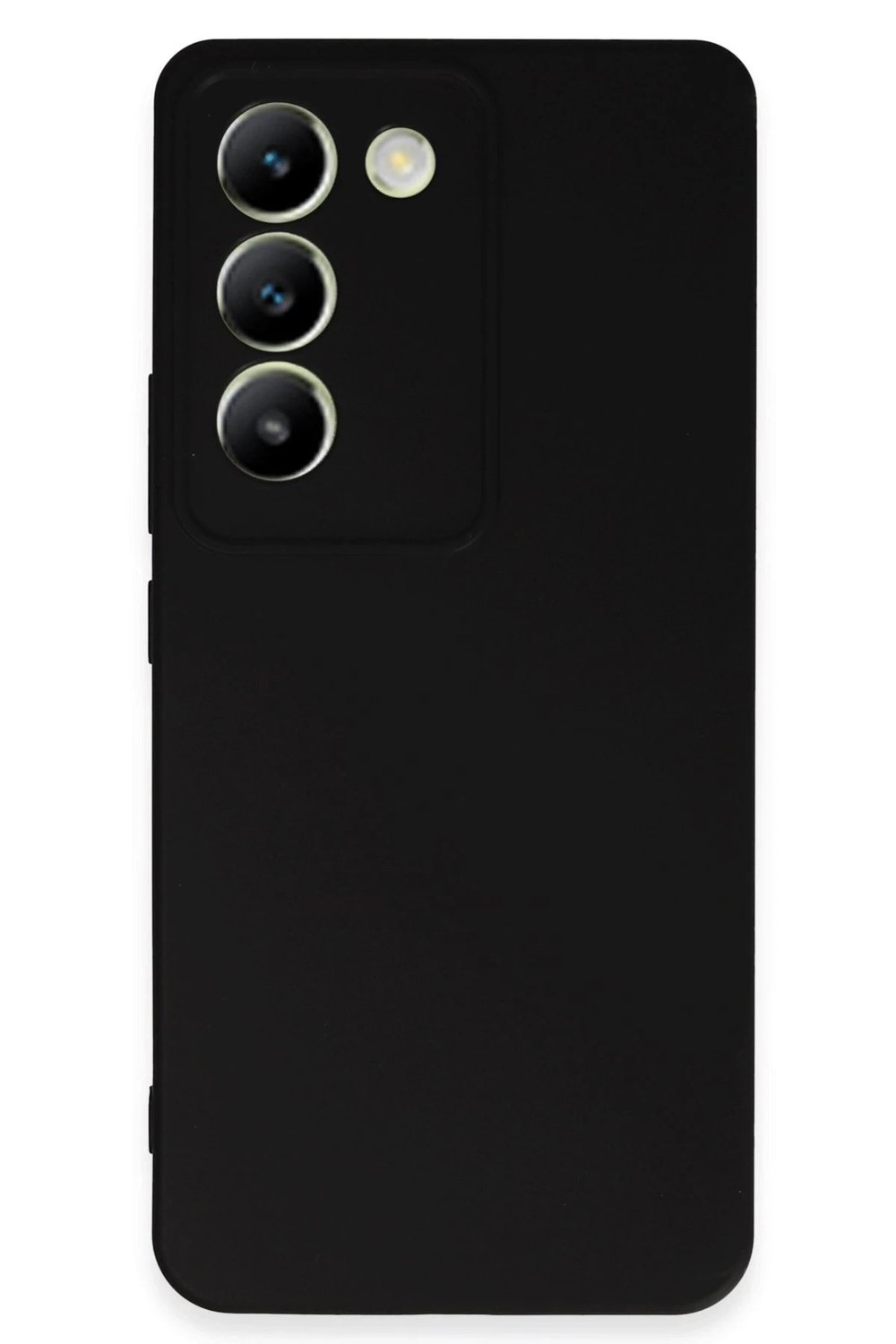 Mey İthalat®  Vivo V30 Lite 4G Kılıf First Silikon - Siyah