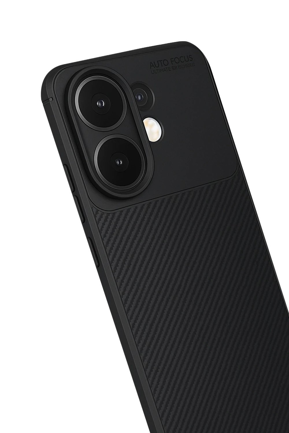Mey İthalat®  Vivo V60 5G Auto Focus Karbon Kapak - Siyah