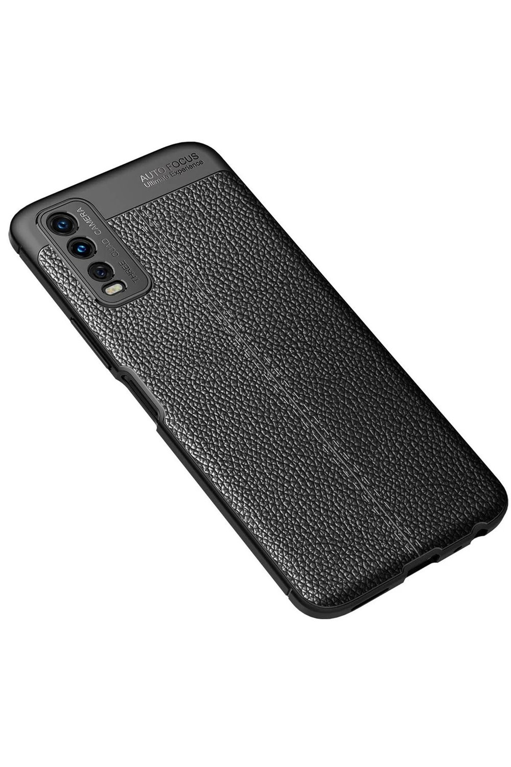 Mey İthalat®  Vivo Y11S Kılıf Auto Focus Kapak - Siyah