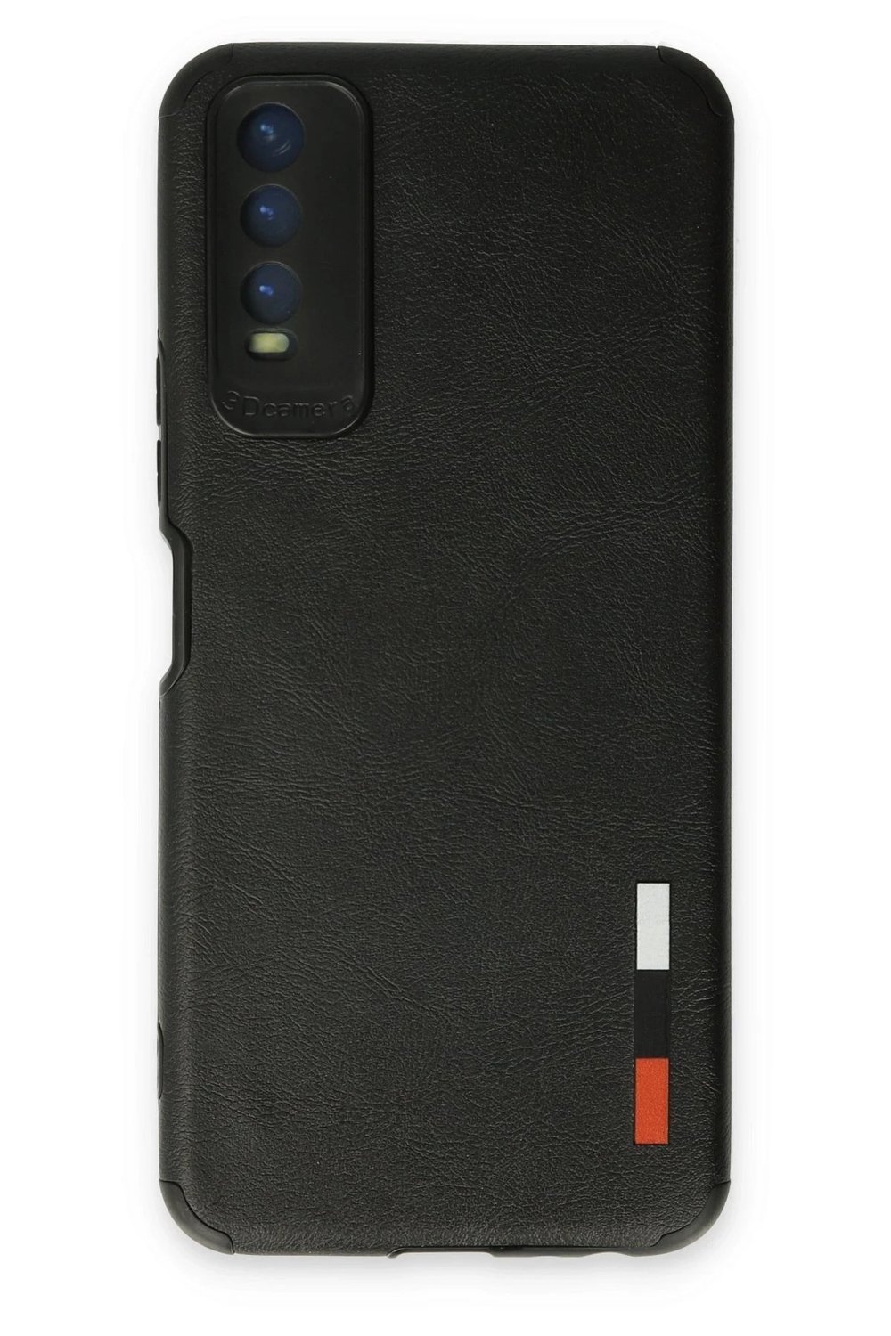 Mey İthalat®  Vivo Y11S Kılıf Loop Deri Silikon - Siyah