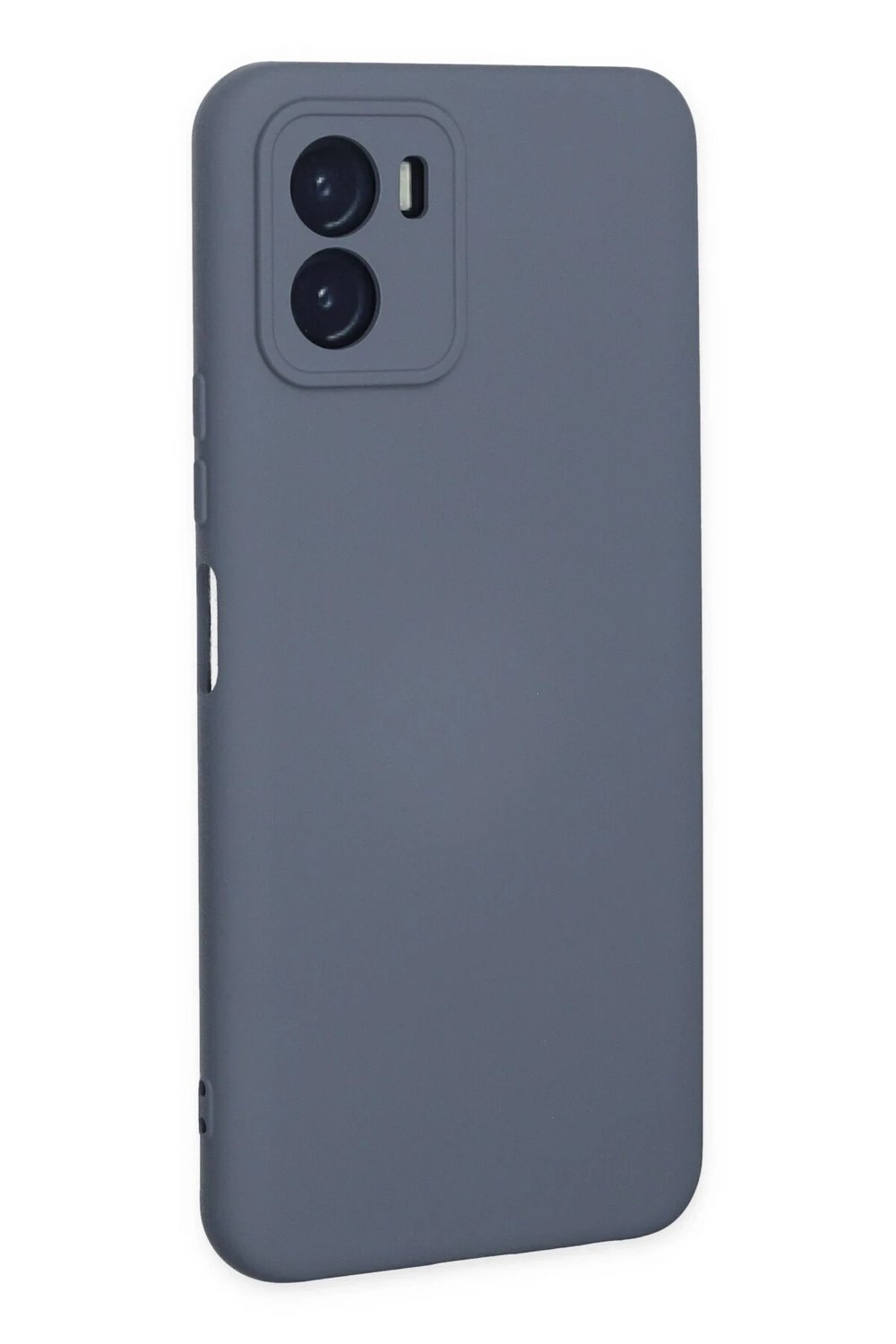 Mey İthalat®  Vivo Y15S Kılıf Nano içi Kadife Silikon - Gri
