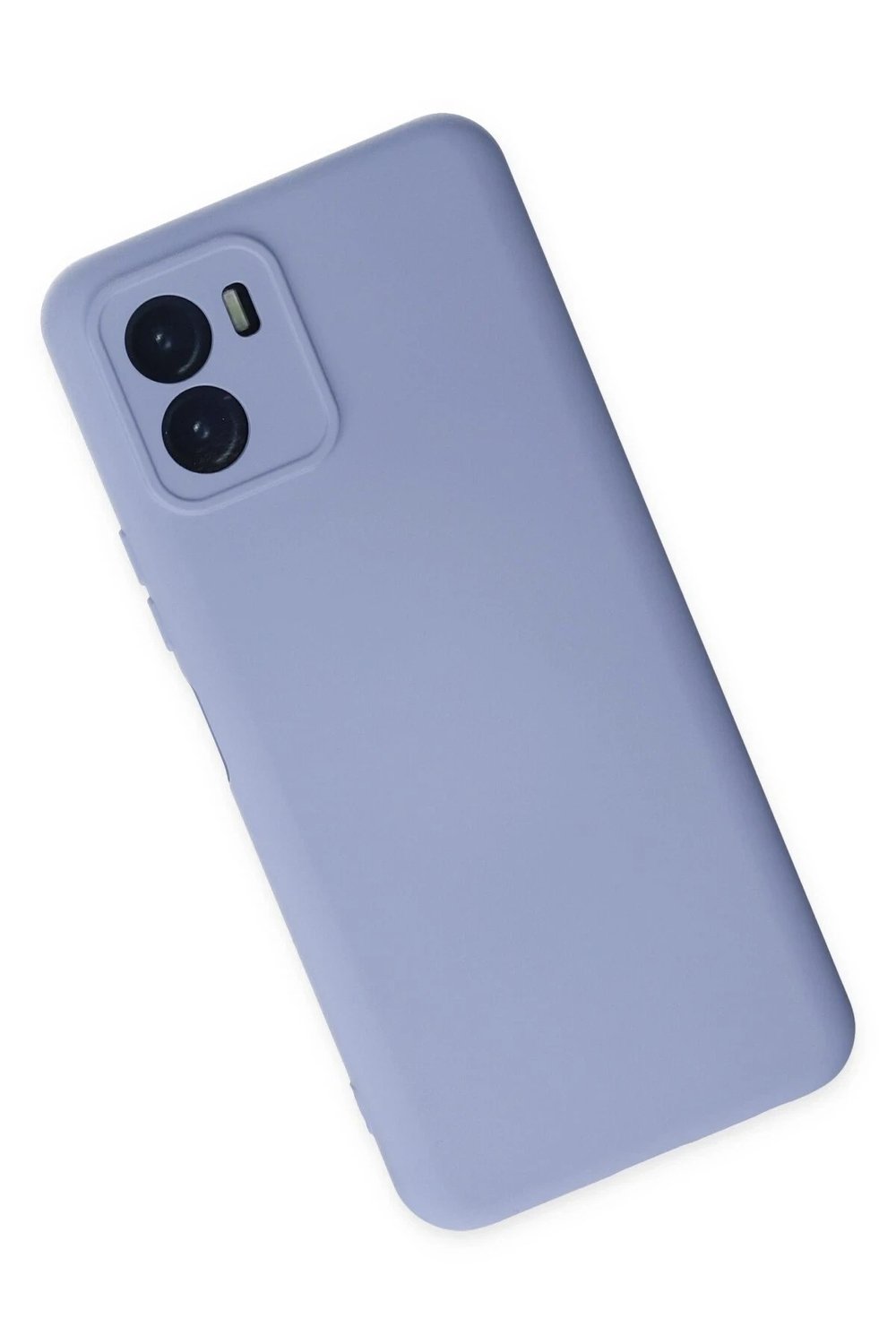 Mey İthalat®  Vivo Y15S Kılıf Nano içi Kadife Silikon - Lila