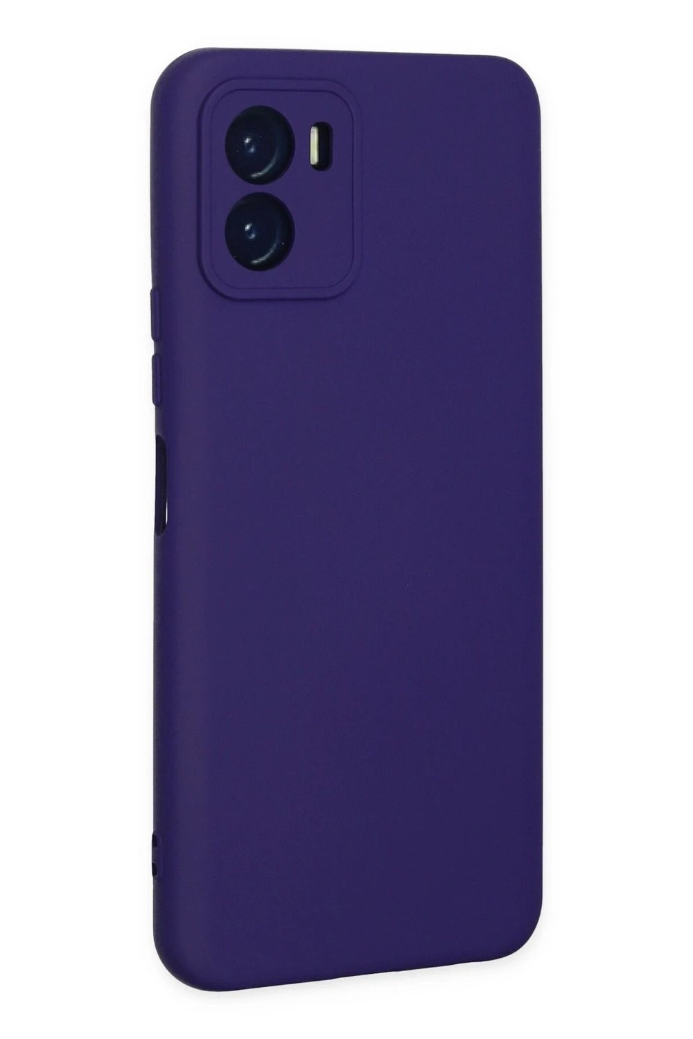 Mey İthalat®  Vivo Y15S Kılıf Nano içi Kadife Silikon - Mor