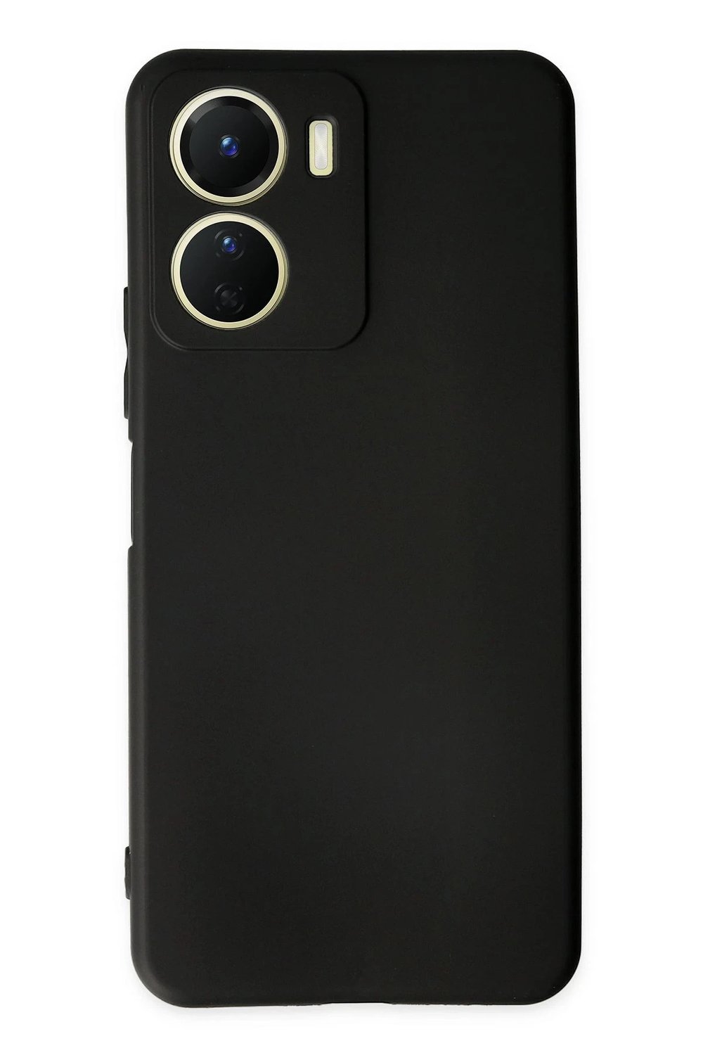 Mey İthalat®  Vivo Y16 Kılıf First Silikon - Siyah
