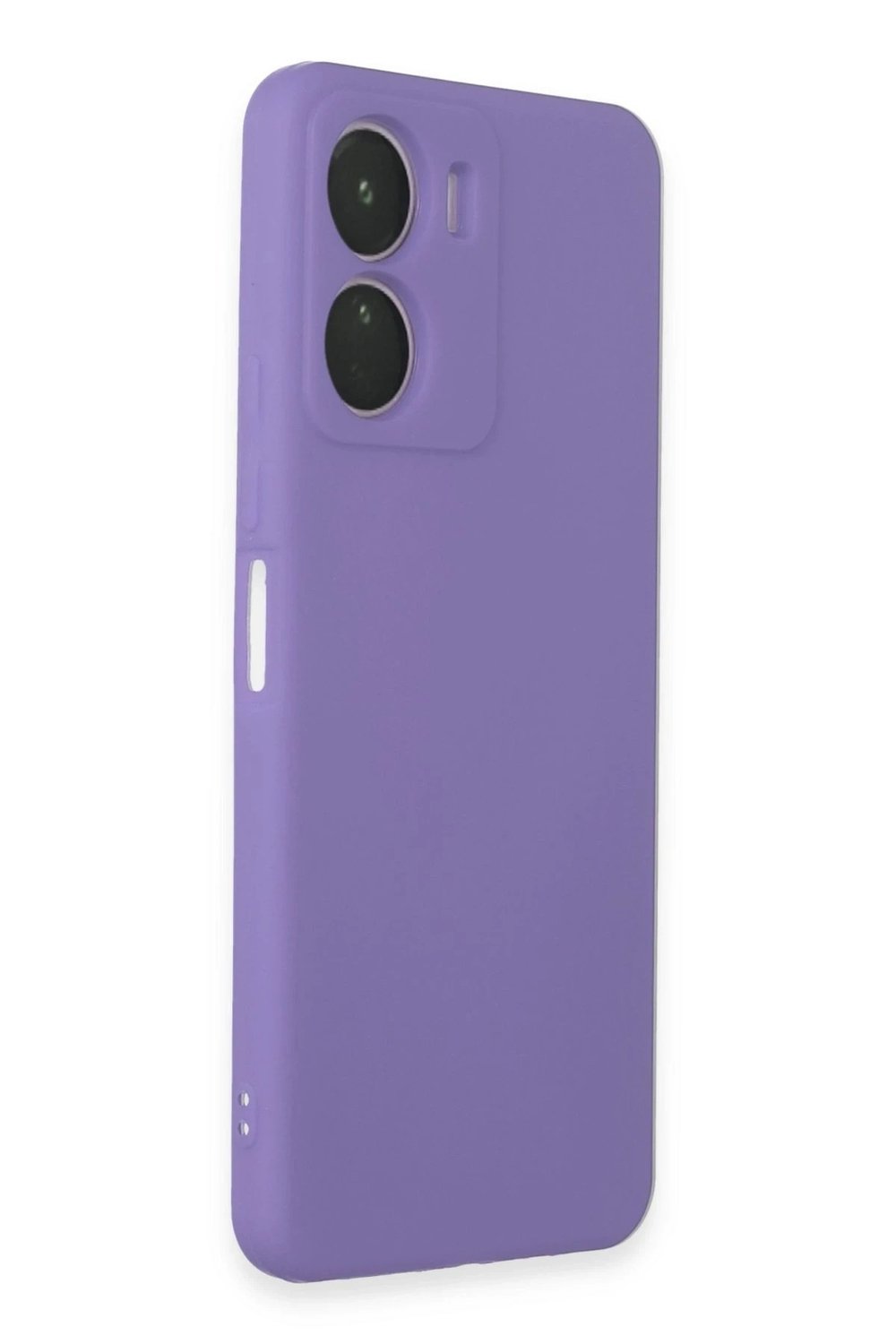 Mey İthalat®  Vivo Y16 Kılıf First Silikon - Lila