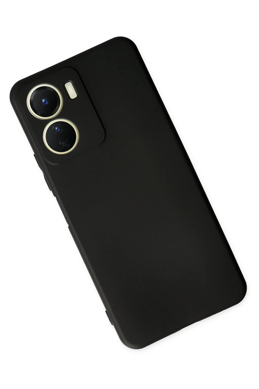 Mey İthalat®  Vivo Y16 Kılıf First Silikon - Siyah