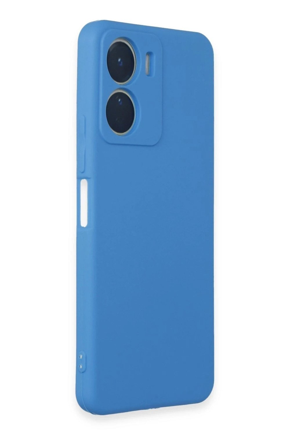Mey İthalat®  Vivo Y16 Kılıf First Silikon - Mavi