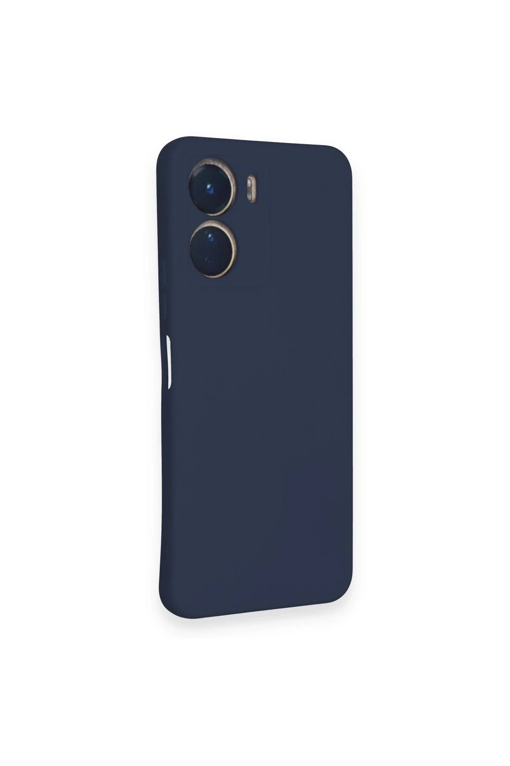 Mey İthalat®  Vivo Y16 Kılıf Nano içi Kadife Silikon - Lacivert