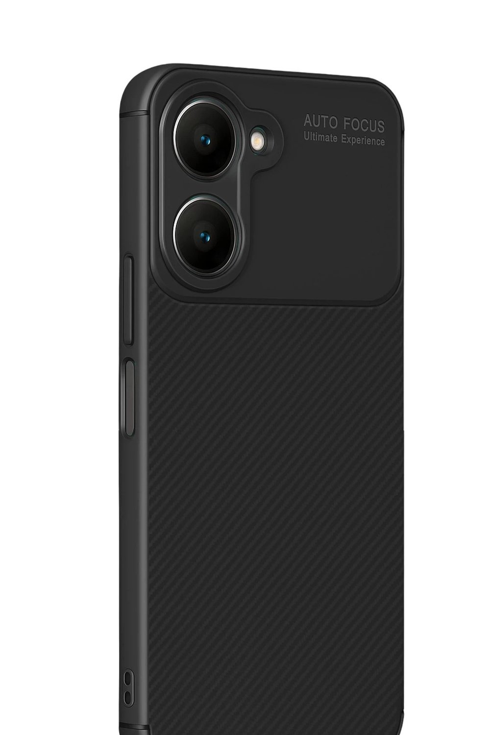 Mey İthalat®  Vivo Y18 Kılıf Auto Focus Karbon Kapak - Siyah