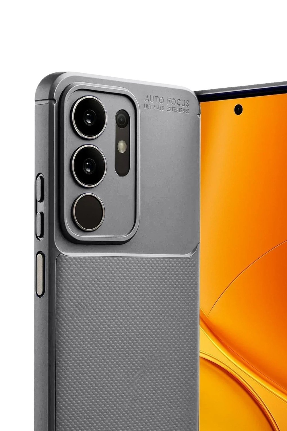 Mey İthalat®  Vivo Y29 4G Auto Focus Karbon Kapak - Gri
