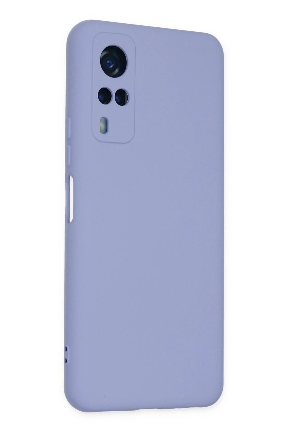 Mey İthalat®  Vivo Y53S Kılıf Nano içi Kadife Silikon - Lila