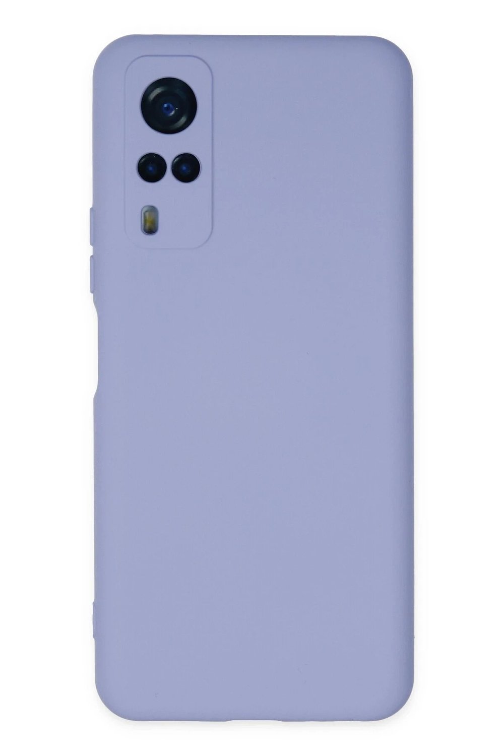 Mey İthalat®  Vivo Y53S Kılıf Nano içi Kadife Silikon - Lila