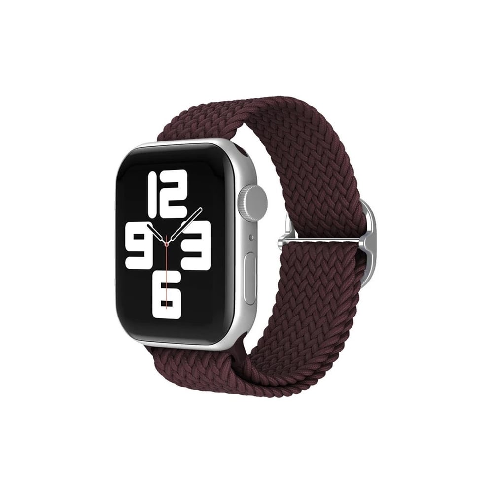 Mey İthalat®  Watch 20mm Star Kordon - Mürdüm