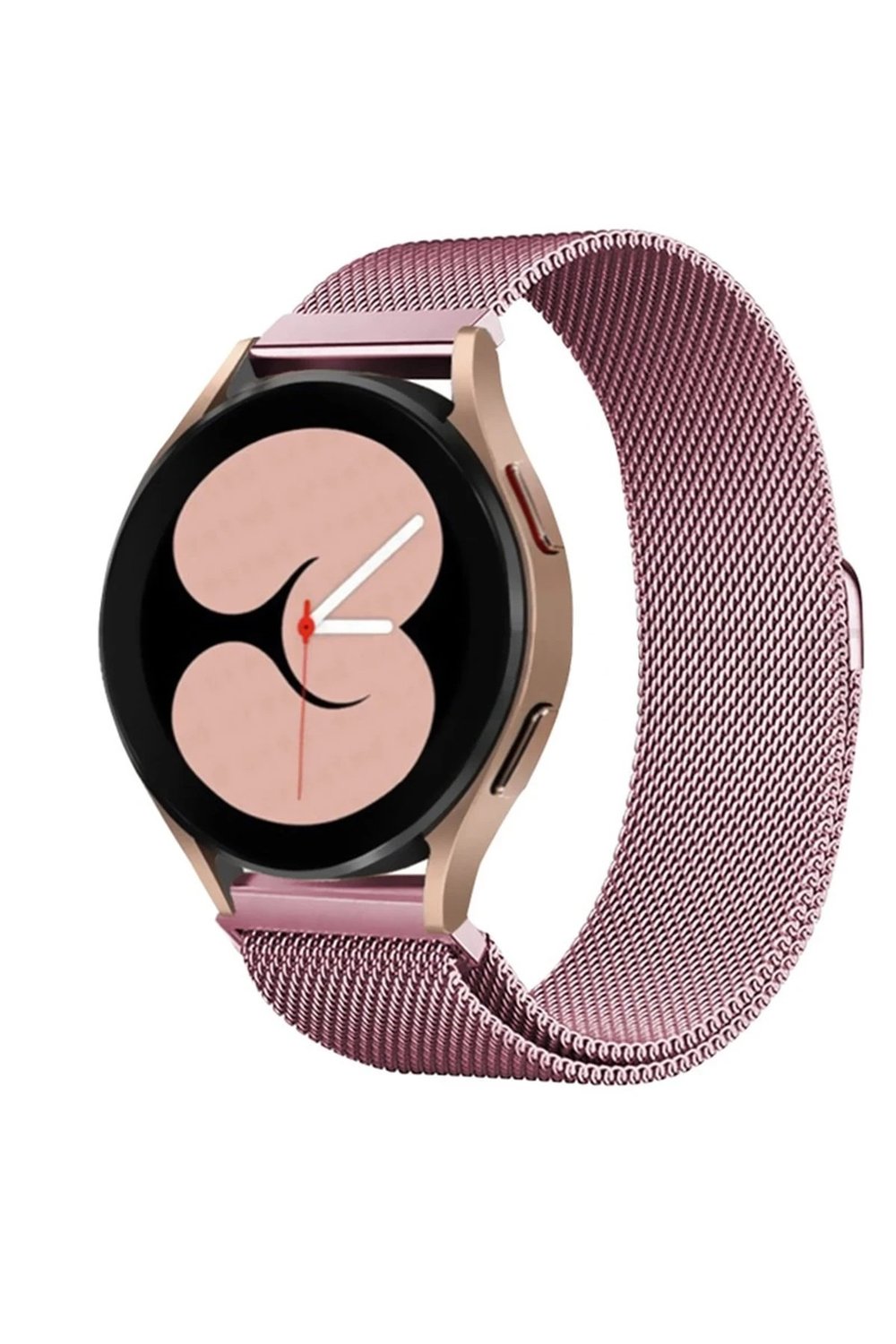 Mey İthalat®  Watch 22mm Metal Mıknatıslı Kordon - Rose