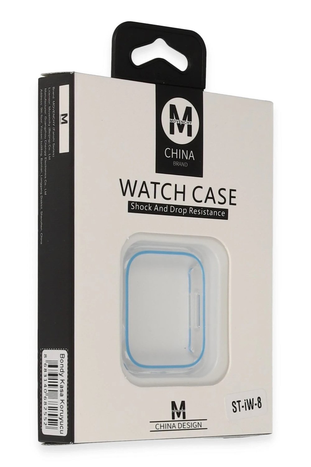 Mey İthalat®  Watch 45mm Bondy Kasa Koruyucu - Mavi