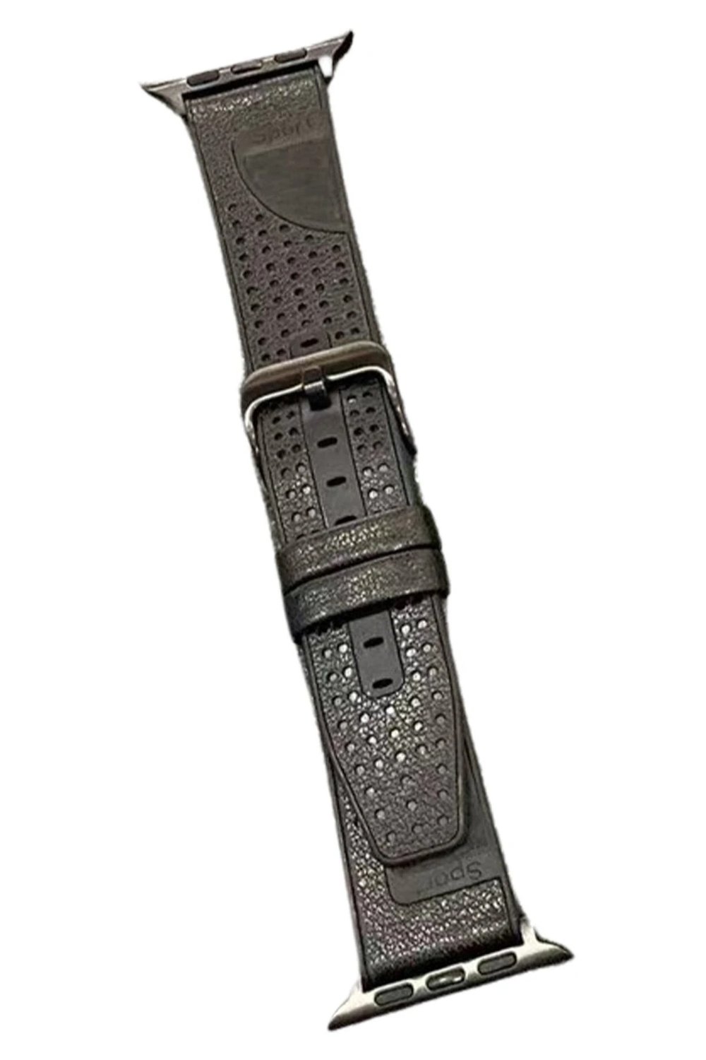 Mey İthalat®  Watch 45mm Buff Deri Kordon - Siyah