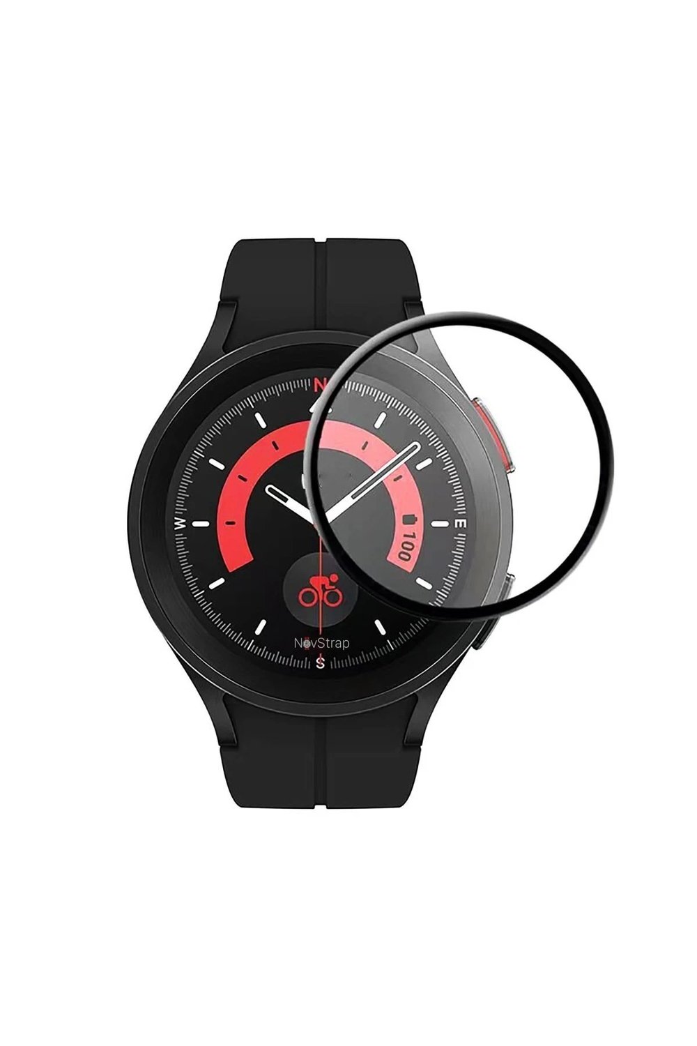 Mey İthalat®  Watch 5 Pro 45mm Polymer Nano Ekran Koruyucu - Şeffaf