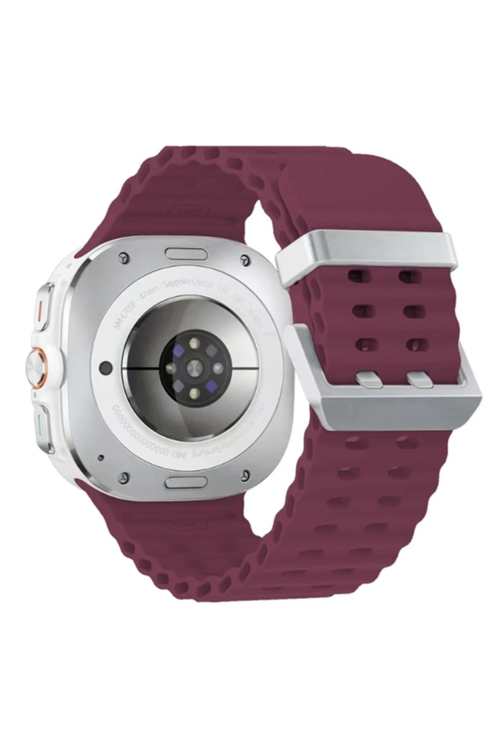 Mey İthalat®  Watch 7 Ultra KR417 Rug Silikon Kordon - Mor