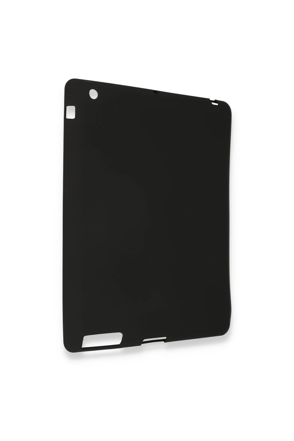 Mey İthalat®  iPad 4 9.7 Kılıf Evo Tablet Silikon - Siyah