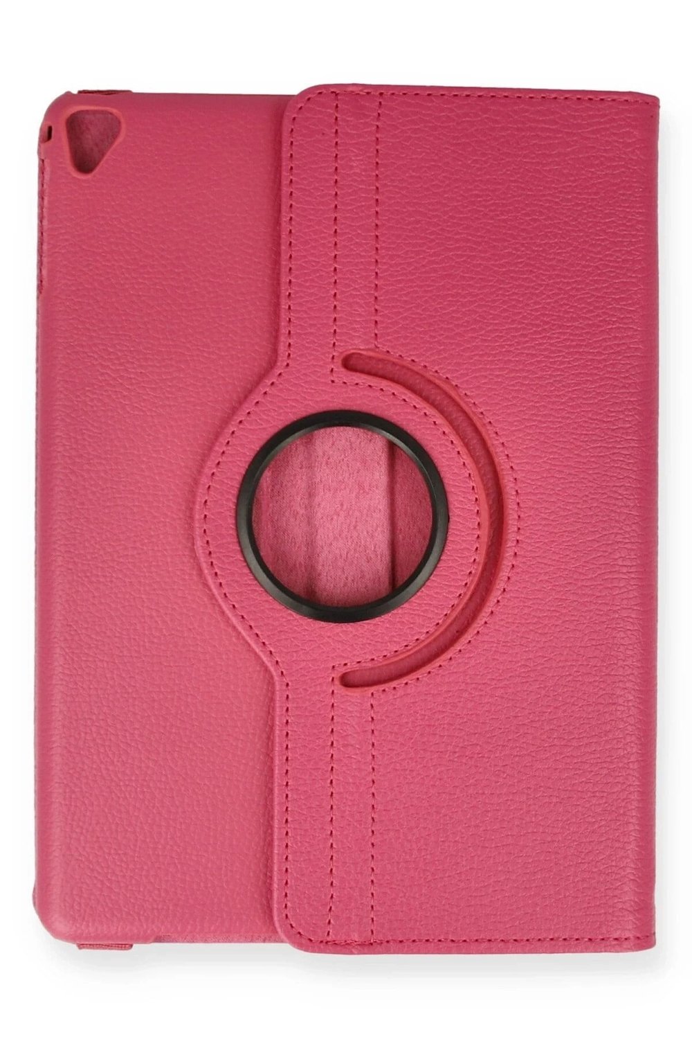 Mey İthalat®  iPad 9.7 (2018) Kılıf 360 Tablet Deri Kılıf - Pembe