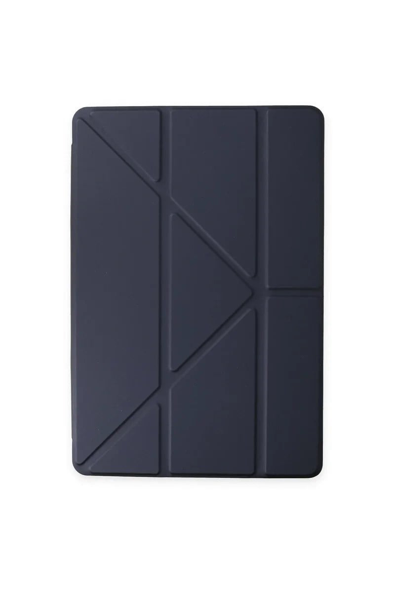 Mey İthalat®  iPad 9.7 (2018) Kılıf Kalemlikli Mars Tablet Kılıfı - Lacivert