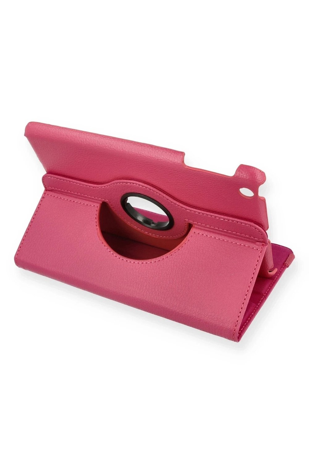 Mey İthalat®  iPad Mini 1 Kılıf 360 Tablet Deri Kılıf - Pembe