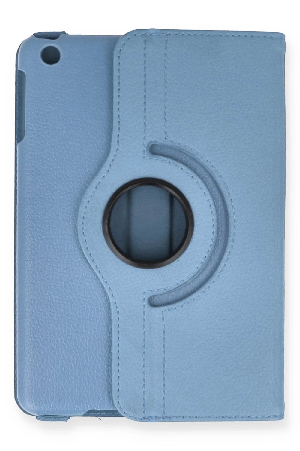 Mey İthalat®  iPad Mini 1 Kılıf 360 Tablet Deri Kılıf - Turkuaz