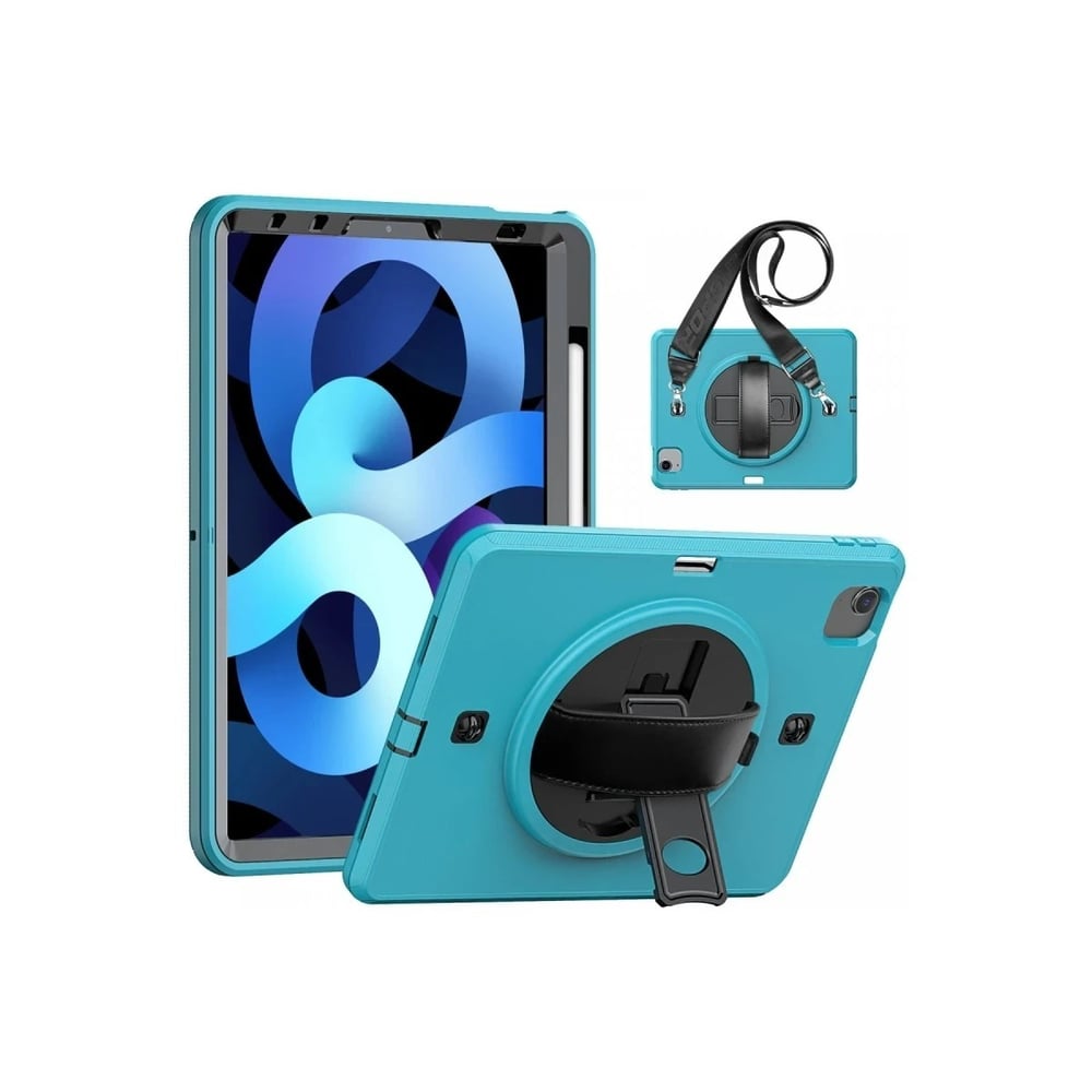 Mey İthalat®  iPad Pro 11 (2020) Kılıf Strap-C Otterbox Tablet Kapak - Mavi