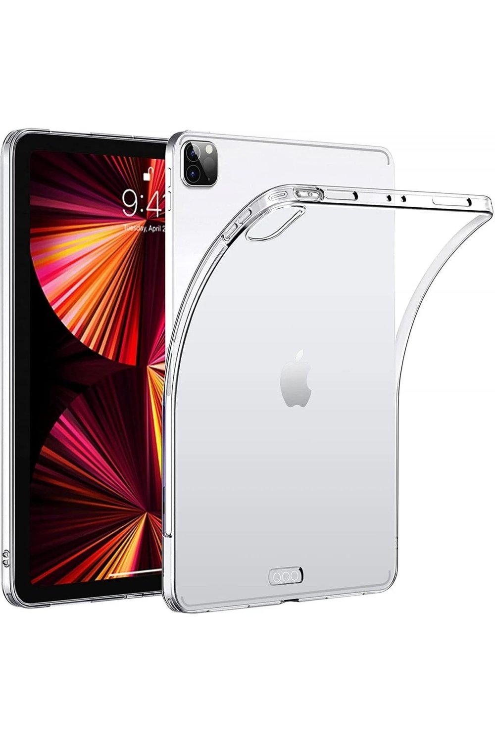 Mey İthalat®  iPad Pro 11 (2020) Kılıf Tablet Şeffaf Silikon