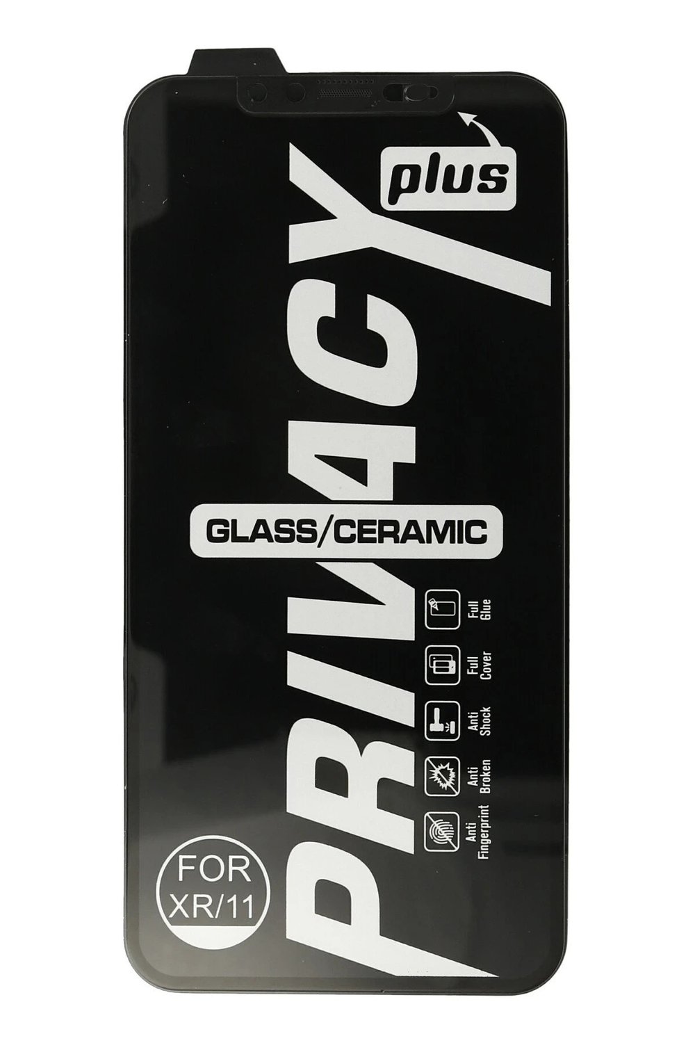 Mey İthalat®  iPhone 11 34D Hayalet Izgaralı Cam