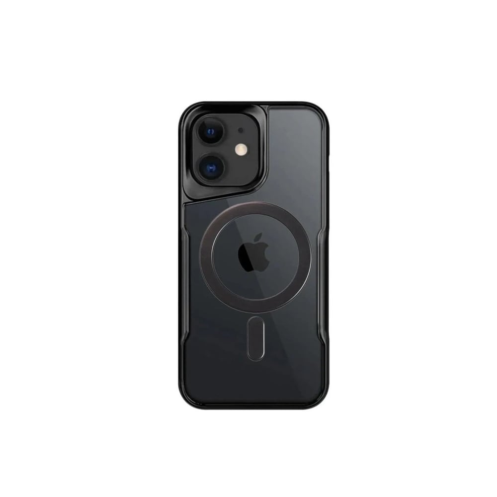 Mey İthalat®  iPhone 11 Kılıf Boyi Magsafe Silikon Kapak - Siyah