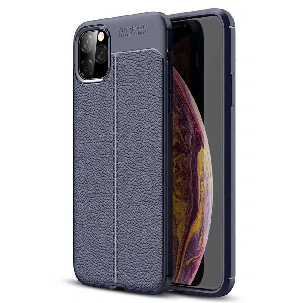 Mey İthalat®  iPhone 11 Pro Kılıf Auto Focus Kapak - Lacivert