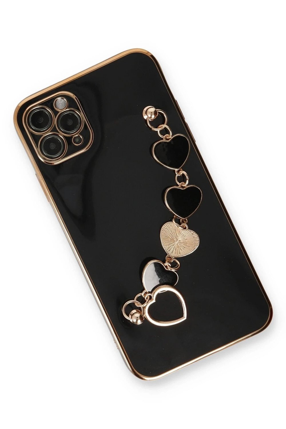 Mey İthalat®  iPhone 11 Pro Kılıf Esila Silikon - Siyah
