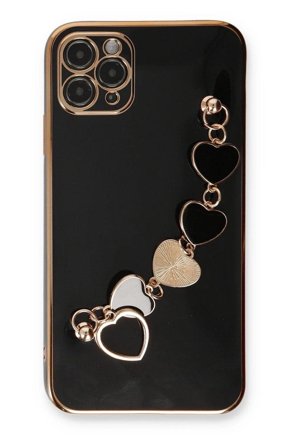 Mey İthalat®  iPhone 11 Pro Kılıf Esila Silikon - Siyah