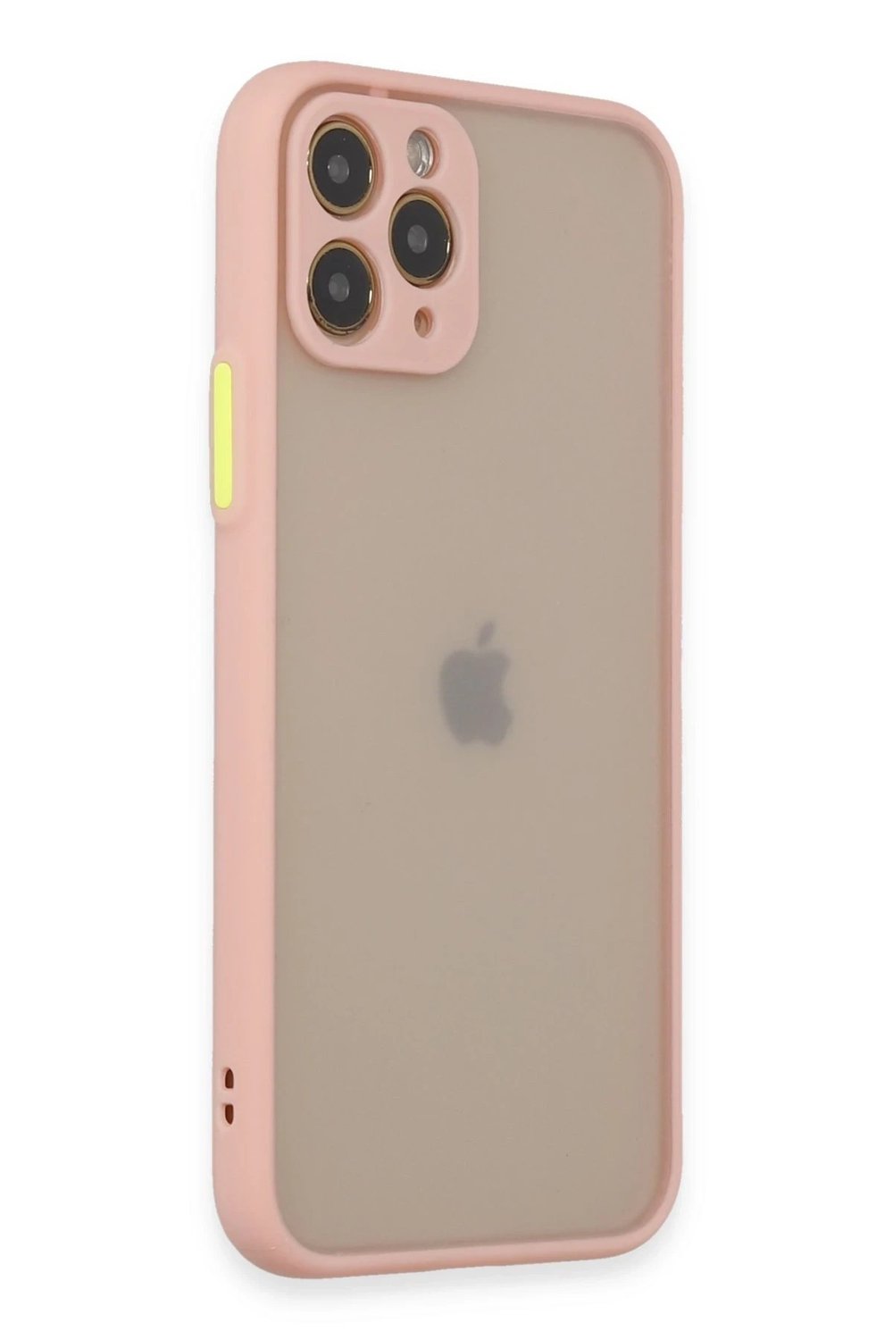 Mey İthalat®  iPhone 11 Pro Kılıf Montreal Silikon Kapak - Pembe