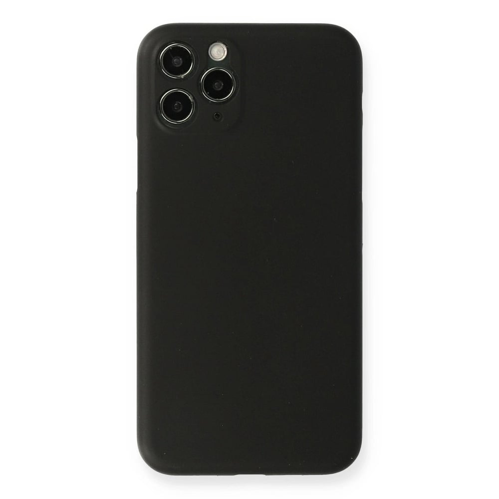 Mey İthalat®  iPhone 11 Pro Kılıf PP Ultra İnce Kapak - Siyah