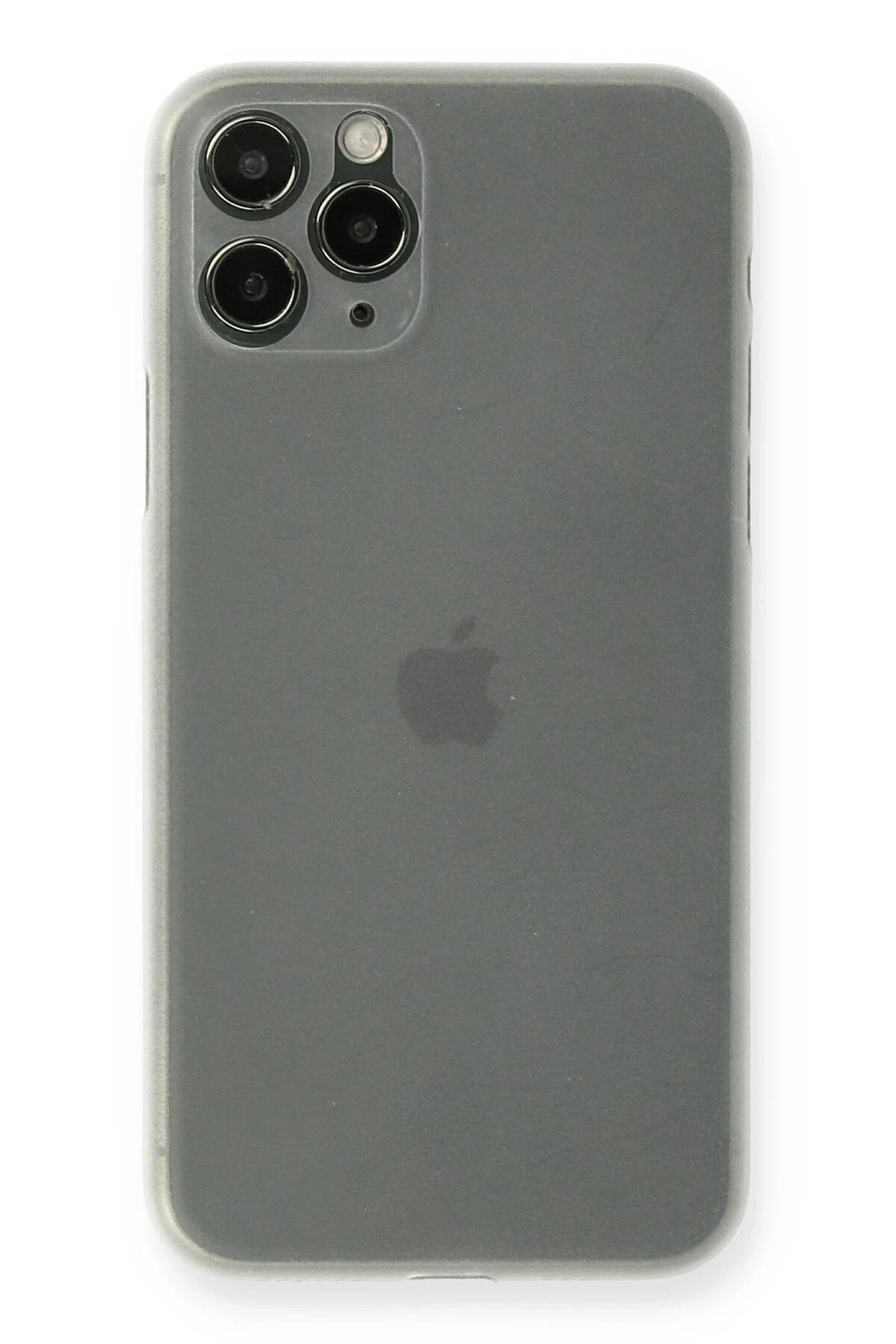 Mey İthalat®  iPhone 11 Pro Kılıf PP Ultra İnce Kapak - Beyaz