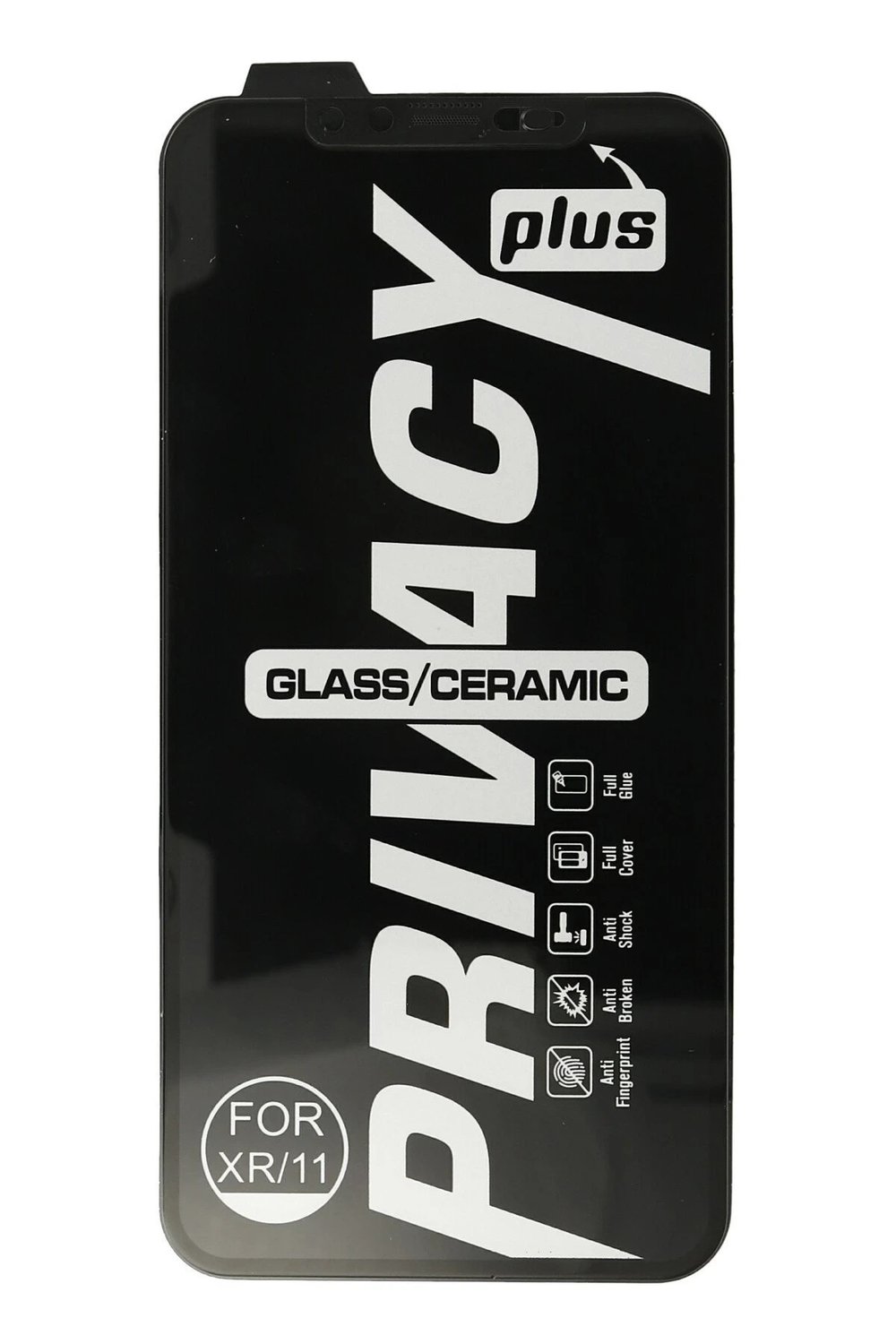 Mey İthalat®  iPhone 11 Pro Max 34D Hayalet Izgaralı Cam