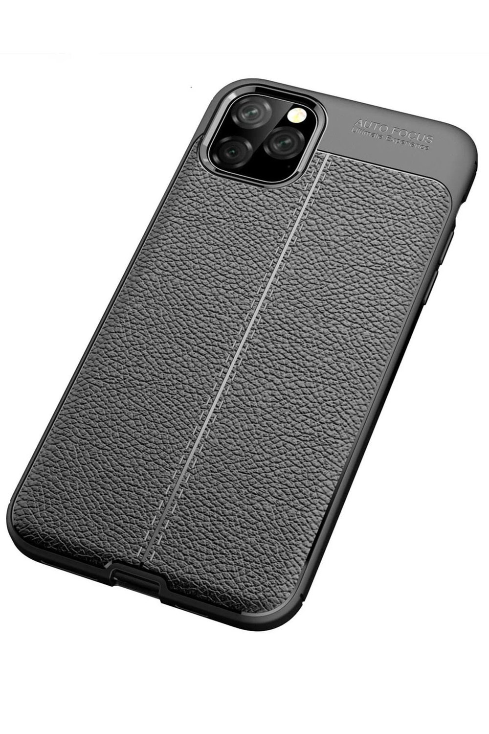 Mey İthalat®  iPhone 11 Pro Max Kılıf Auto Focus Kapak - Siyah