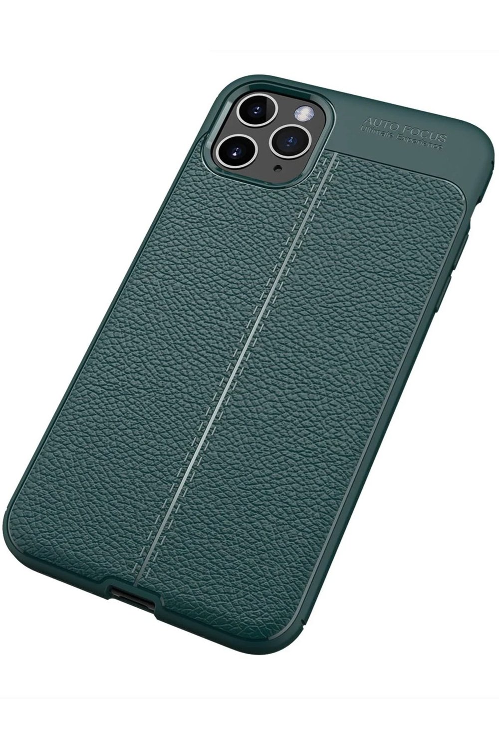 Mey İthalat®  iPhone 11 Pro Max Kılıf Auto Focus Kapak - Yeşil